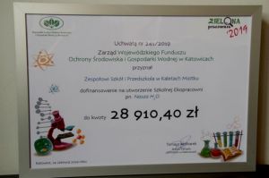 Uroczystość rozstrzygnięcia konkursu „Zielona Pracownia 2019”